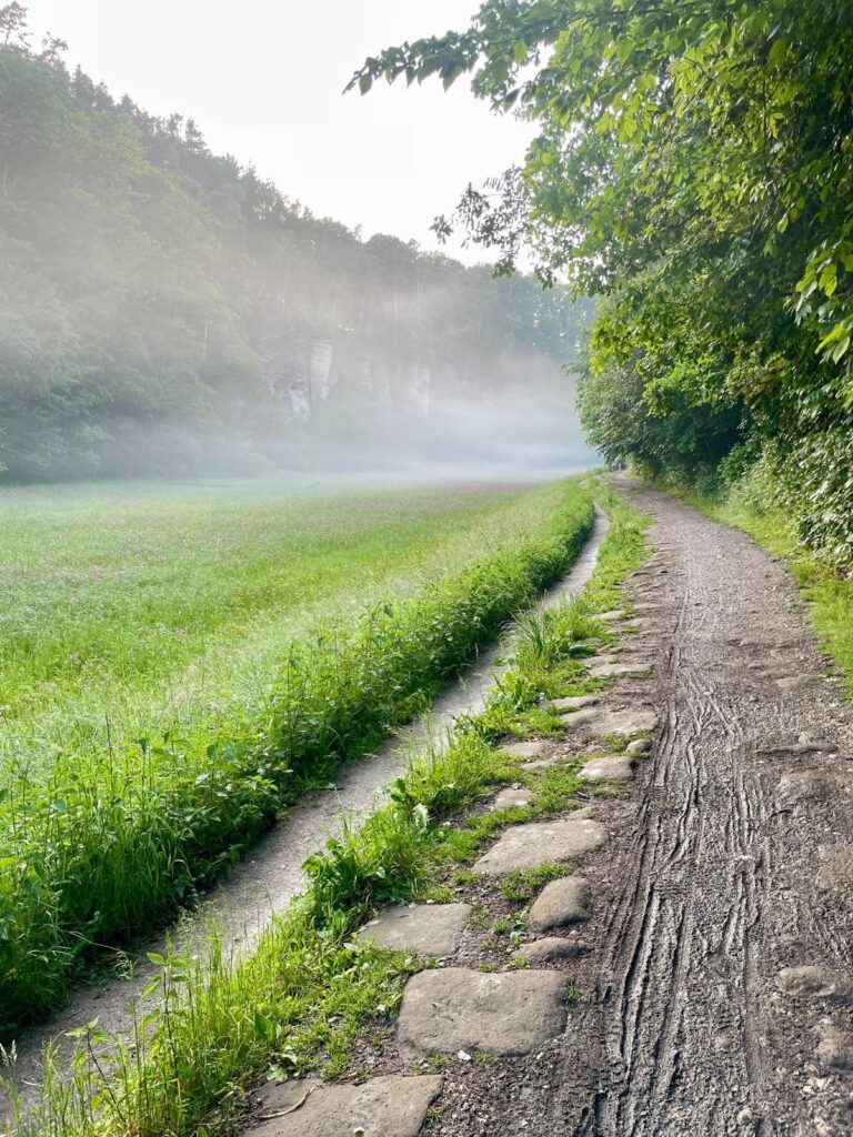V blízkosti nádherného údolí Plakánek.